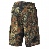 Bermudas BDU flecktarn con bolsillos en las piernas de EE. UU.