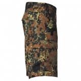 Bermudas BDU flecktarn con bolsillos en las piernas de EE. UU.