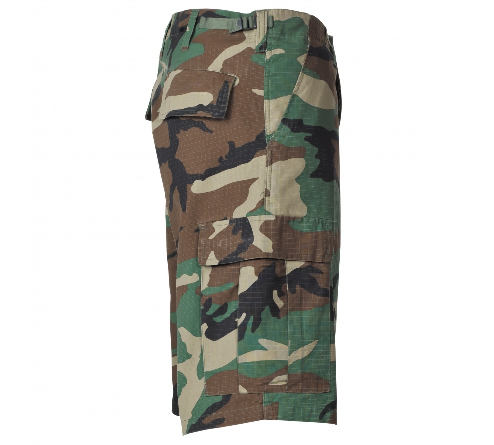Bermudas BDU Rip Stop woodland-stonewashed de EE. UU.