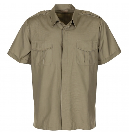 US Hemd Rip Stop kurzarm khaki