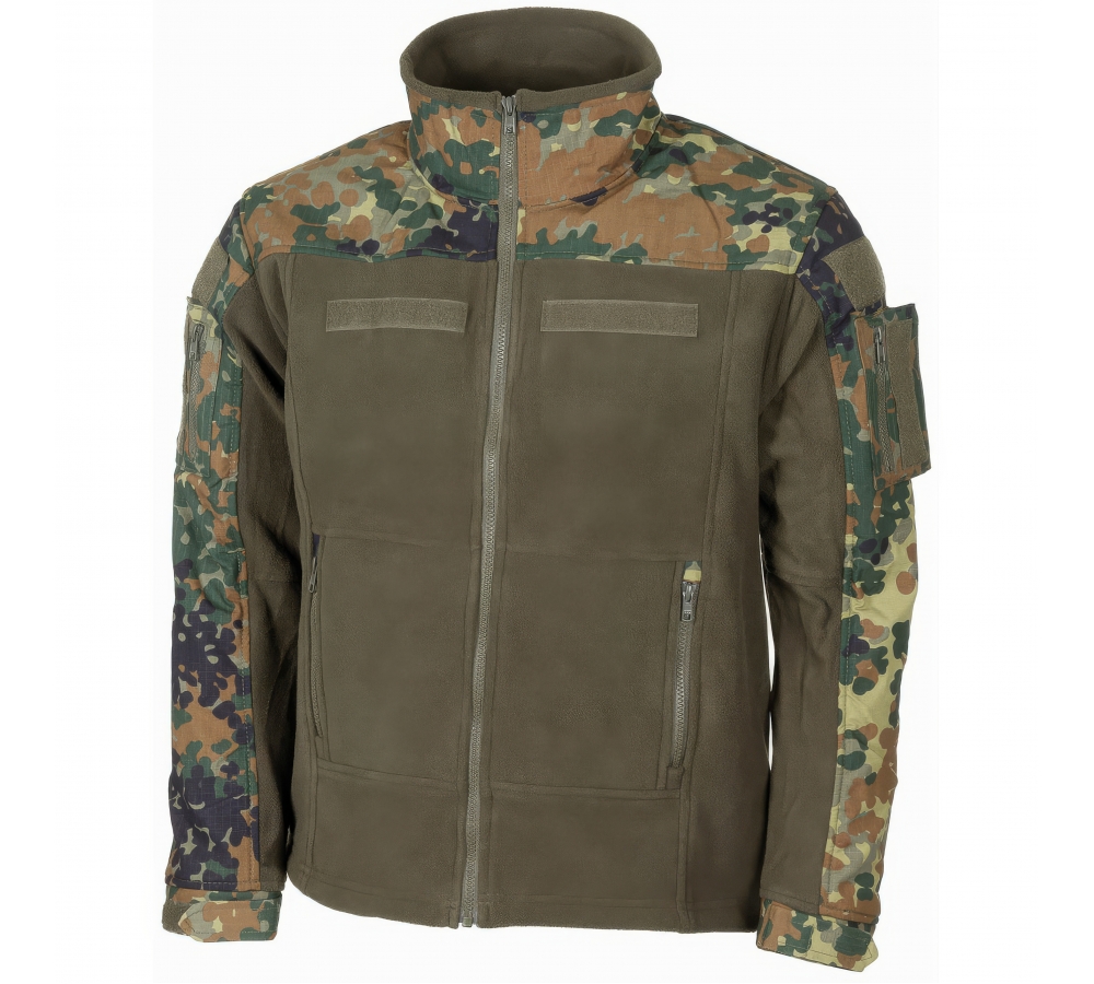 Veste en polaire Combat flecktarn