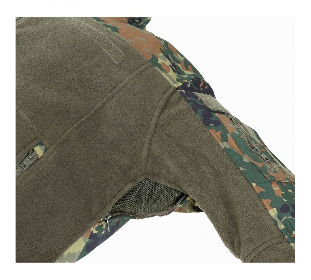Veste en polaire Combat flecktarn
