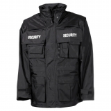 Veste Sécurité noire imperméable antistatique