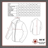 Veste Sécurité noire imperméable antistatique