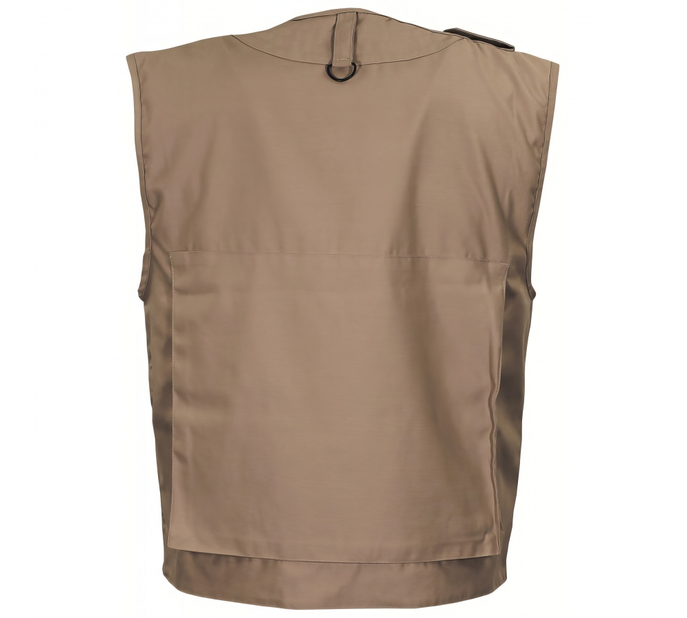 Outdoor Weste khaki schwere Ausführung