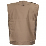 Outdoor Weste khaki schwere Ausführung