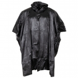 Poncho Vinyl schwarz ca. 200 x 127 cm 012 mm