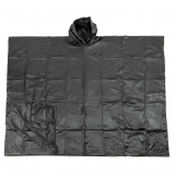 Poncho Vinyl schwarz ca. 200 x 127 cm 012 mm