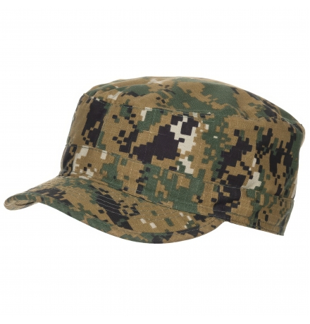 US BDU Feldmütze Rip Stop digital woodland
