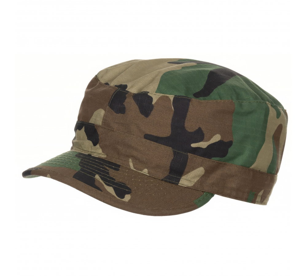 US BDU Feldmütze Rip Stop woodland