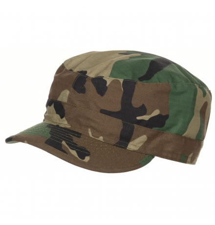 US BDU Feldmütze Rip Stop woodland