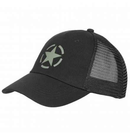 Trucker Cap schwarz größenverstellbar
