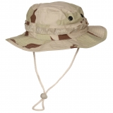 US GI Buschhut Kinnband GI Boonie Rip Stop 3 Fa. desert