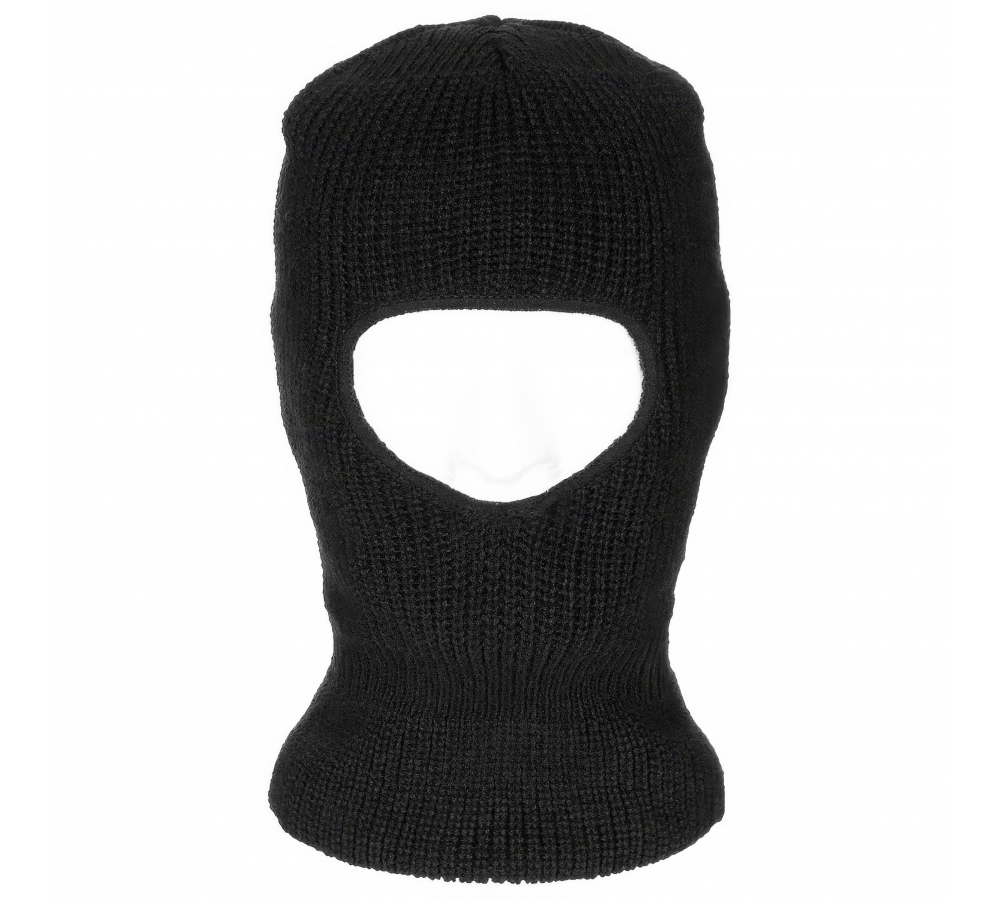 Balaclava 1-Loch schwarz