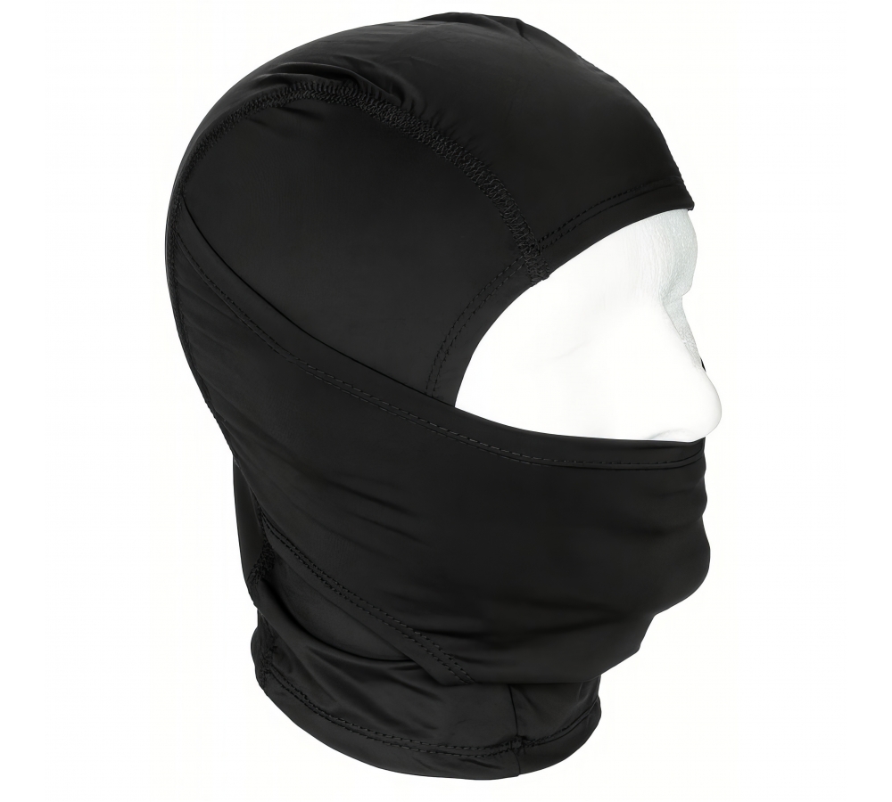 Balaclava Schlitz dünn schwarz