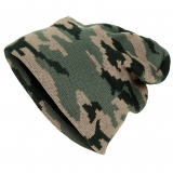 Strickmütze "Beanie" woodland fein gestrickt