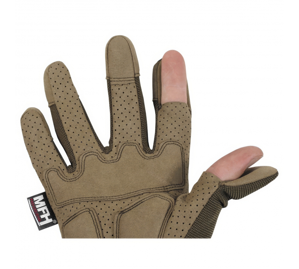 Taktické rukavice Action coyote tan