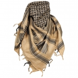 Halstuch "Shemagh", sand-schwarz