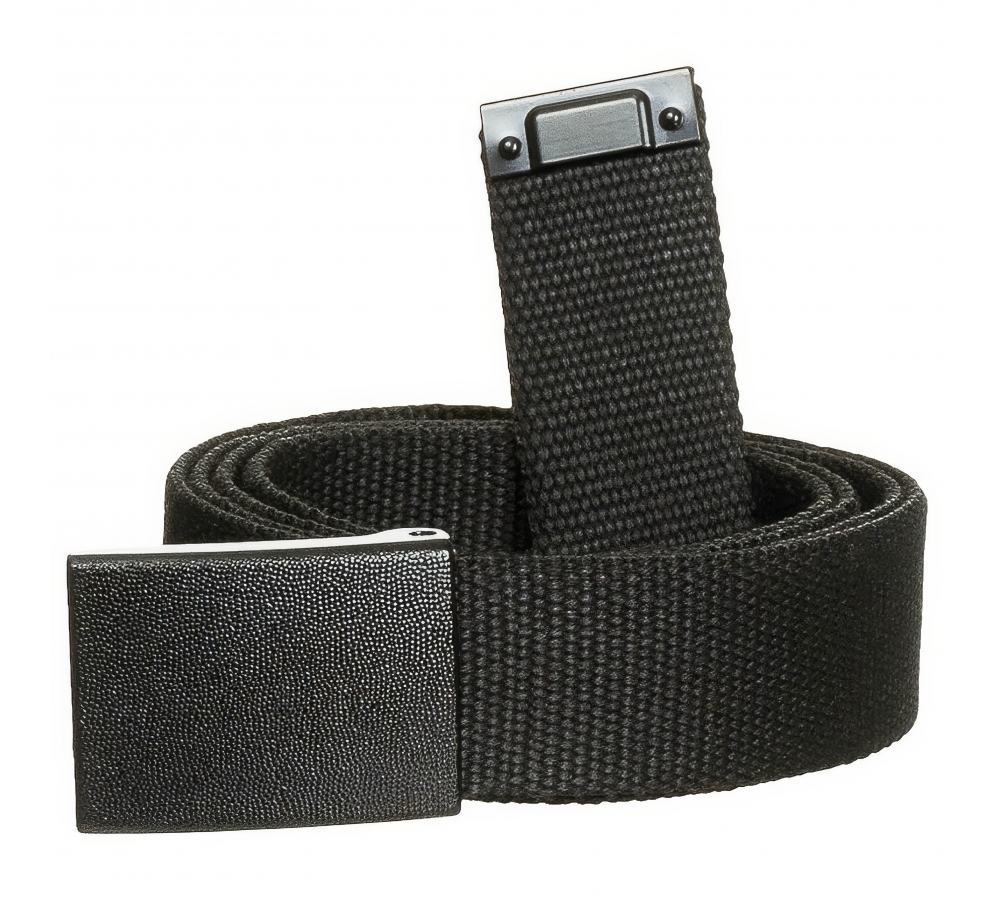 BW pásek černý cca 3 cm s přezkou