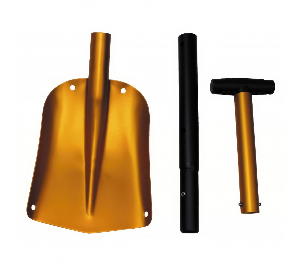 Avalanche Shovel aluminium 3-part