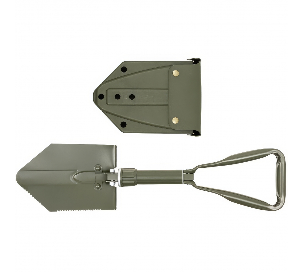 BW Folding Spade 3-part OD green