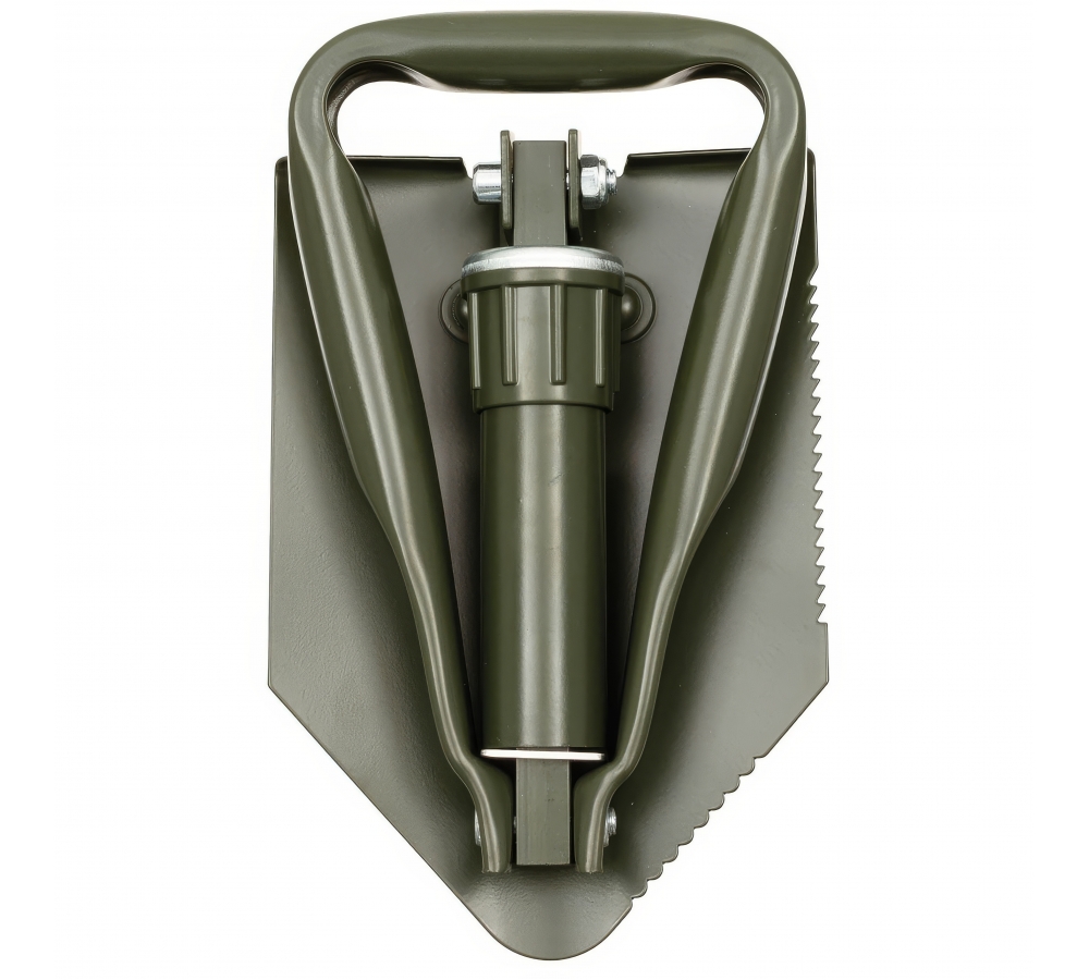 BW Folding Spade 3-part OD green