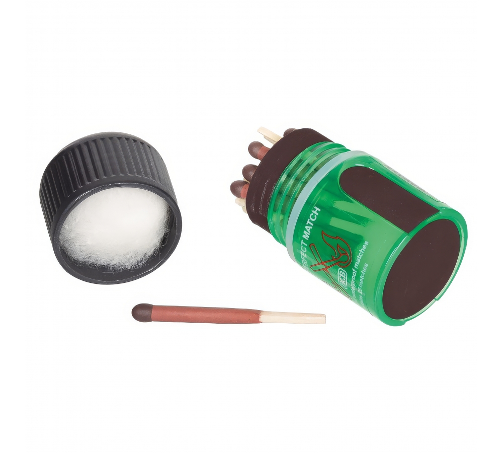 BCB Matches with box wind- and waterproof 25 pcs.