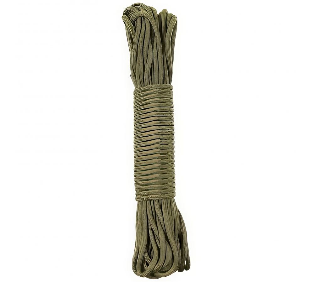 Fallschirmleine oliv 50 FT Nylon
