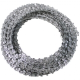 Stacheldraht Metall verzinkt ca. 50 m Durchmesser 30 cm
