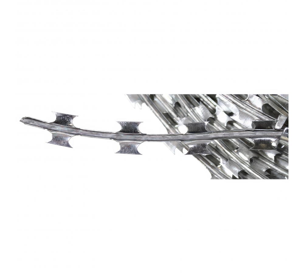 Stacheldraht Metall verzinkt ca. 50 m Durchmesser 30 cm