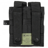 Magazine Pouch double small "MOLLE" black