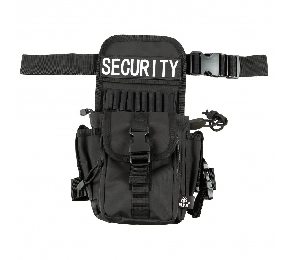 Brašna na bok a nohu Security černá