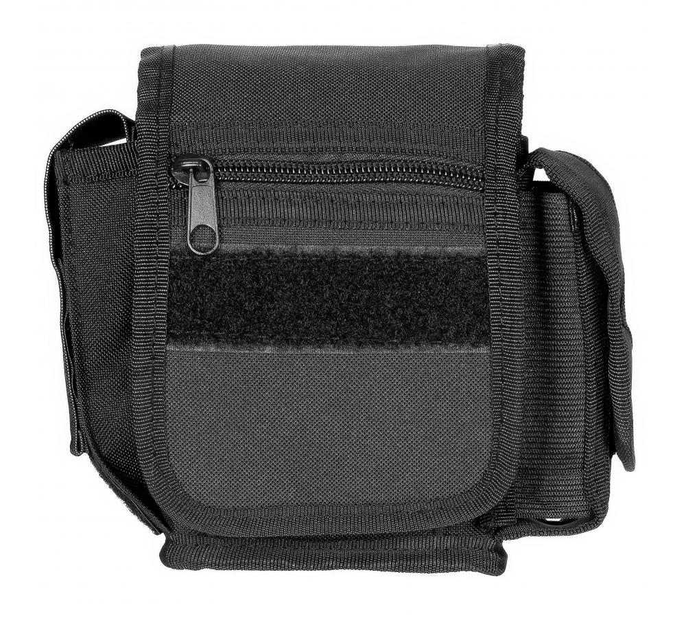 Belt Pouch with 3 compartments black