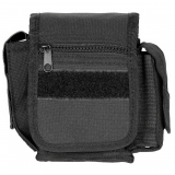 Belt Pouch with 3 compartments black