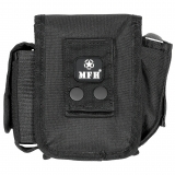 Belt Pouch with 3 compartments black