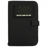 Planner A6, black, with patch panel, MFH