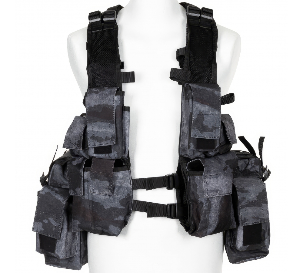 Tactical Vest various pockets HDT-camo LE