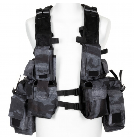 Tactical Vest various pockets HDT-camo LE