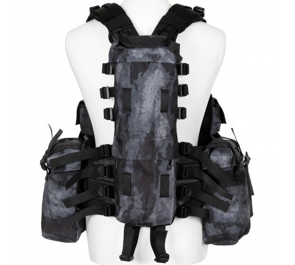 Tactical Vest various pockets HDT-camo LE