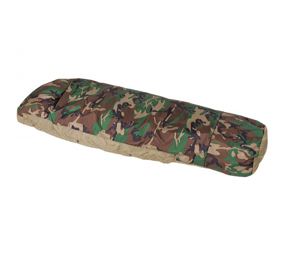Sleeping Bag Cover Modular 3-Layer Laminate woodland