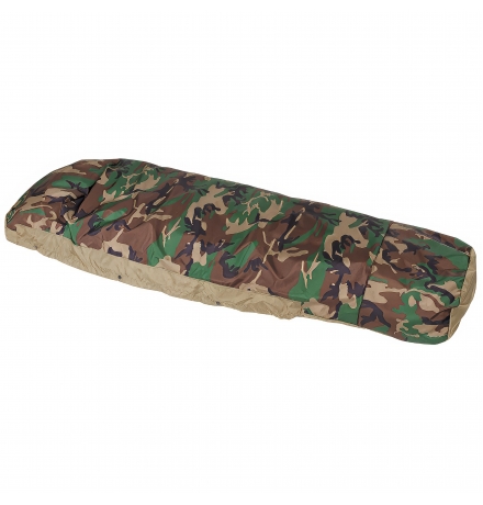Sleeping Bag Cover Modular 3-Layer Laminate woodland