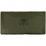 US Wolldecke "Medical" oliv ca. 225 x 155 cm
