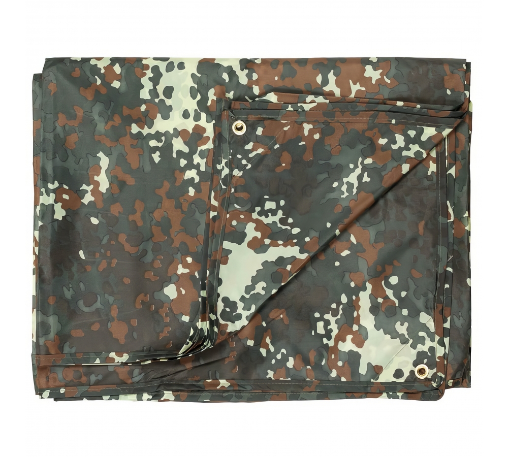 Mehrzweckplane "Tarp" flecktarn ca. 300 x 300 cm