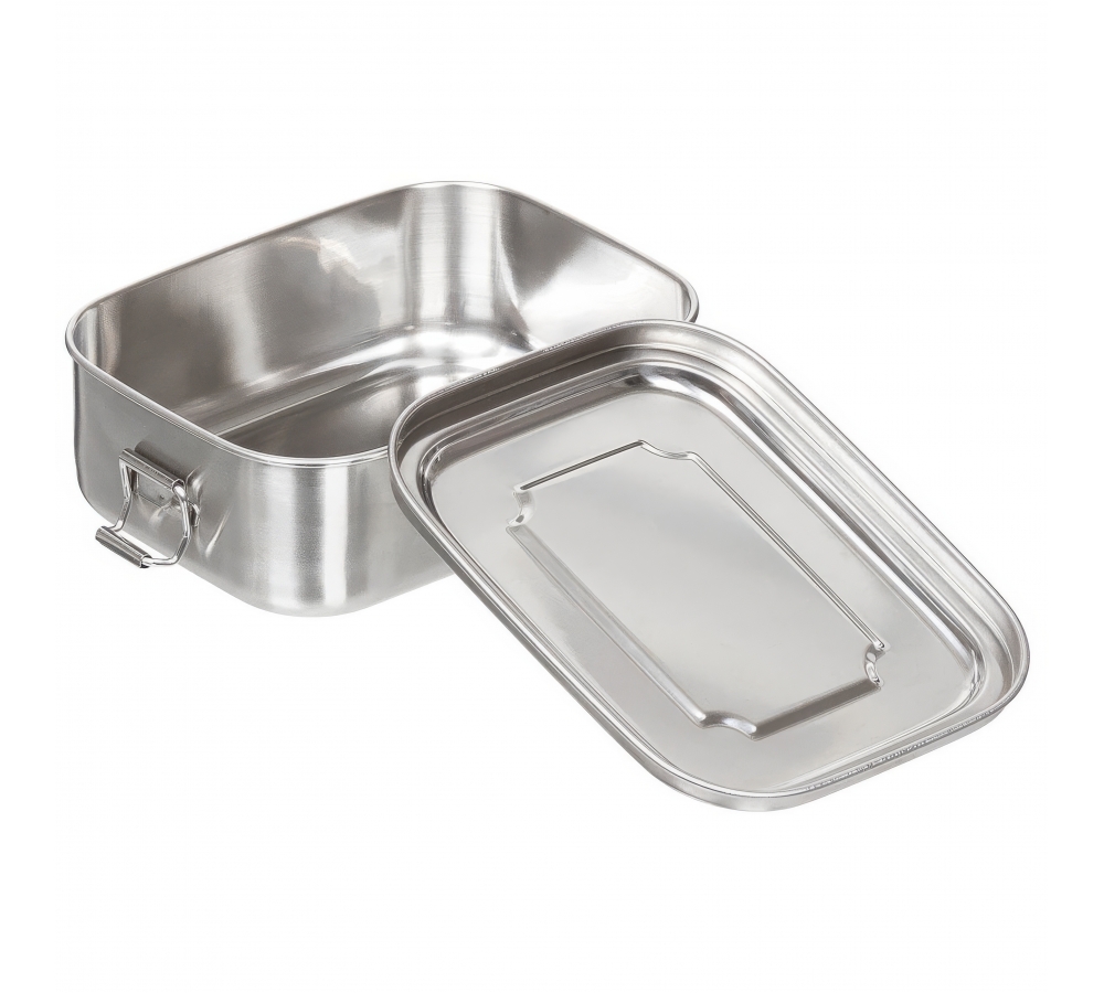 Lunchbox Edelstahl ca. 16 x 13 x 62 cm