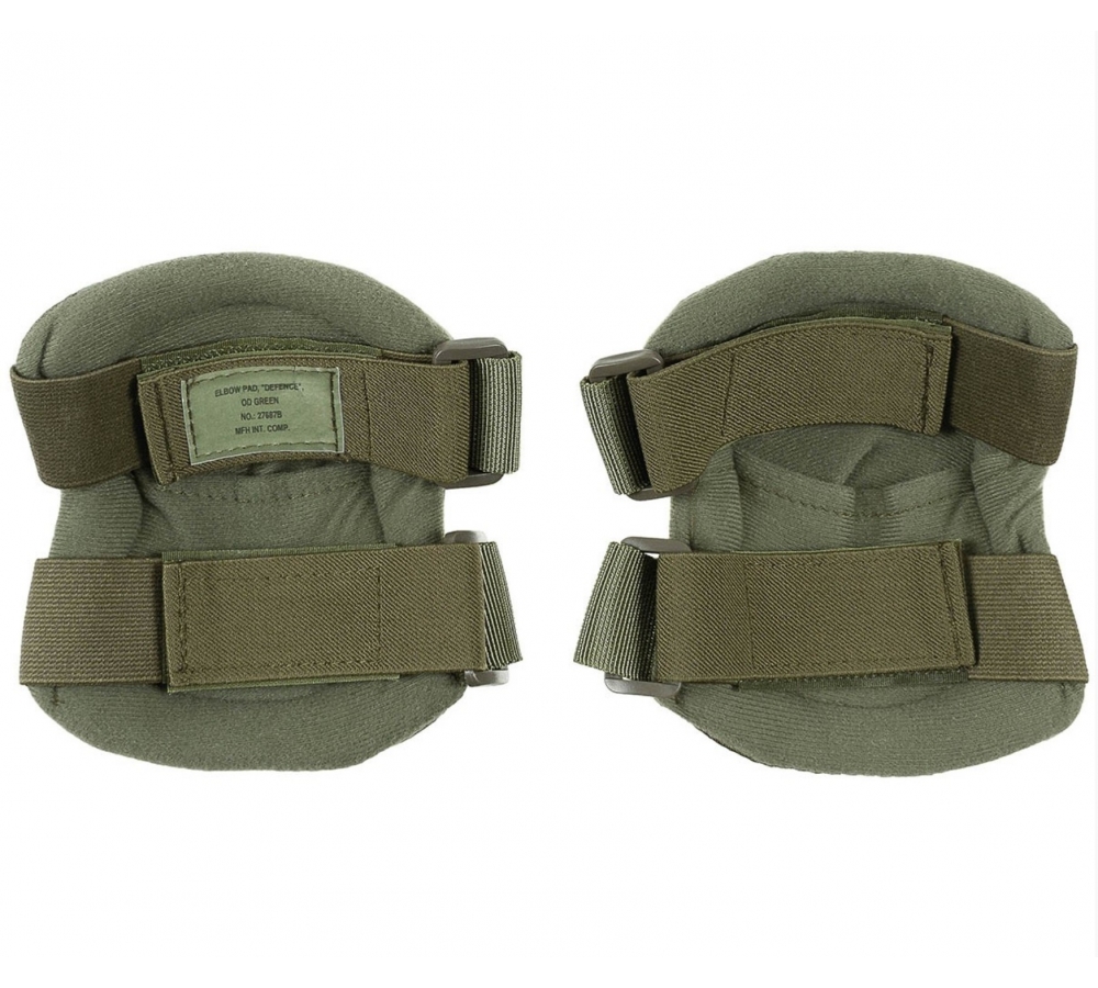 MFH Ellenbogenschützer „Defence“, oliv – Schutzpolster für Outdoor & Softair