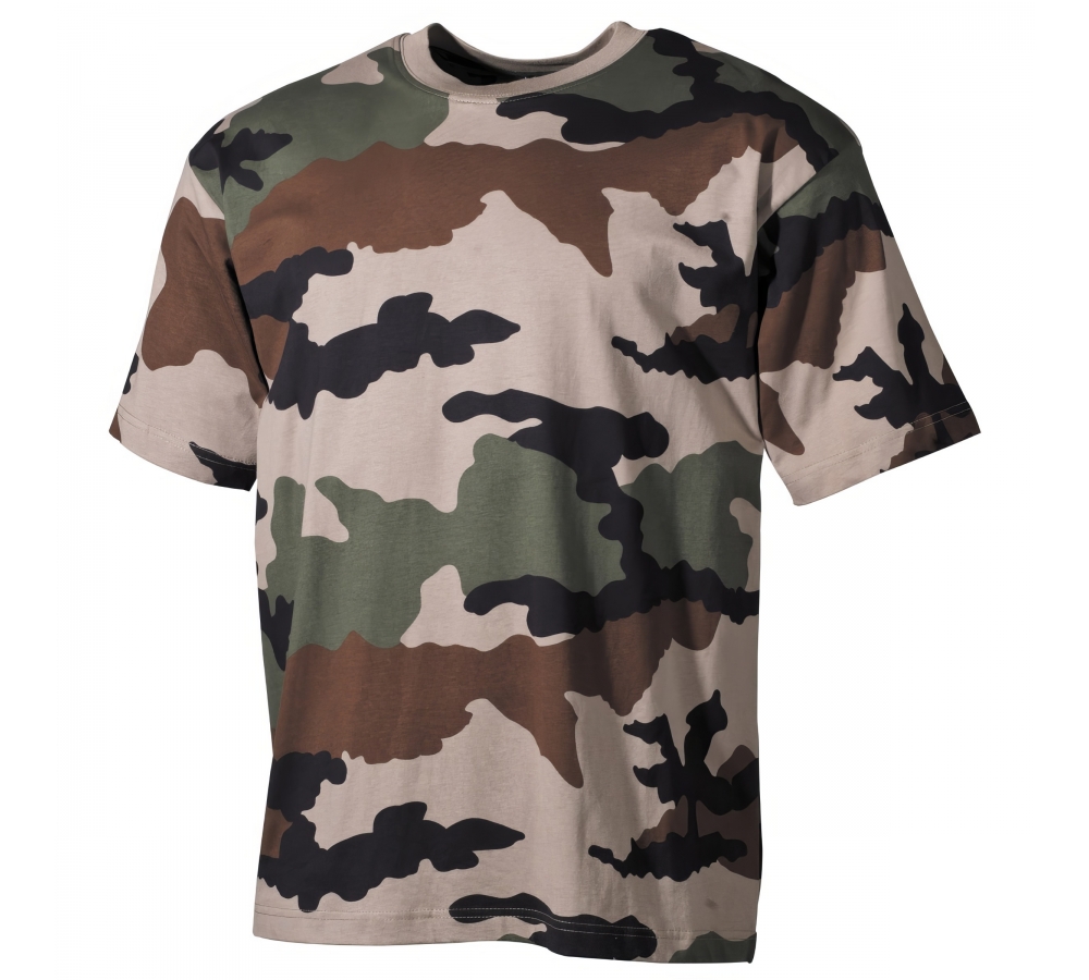 US T-Shirt short-sleeved CCE camo 170 g/m²