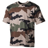 US T-Shirt short-sleeved CCE camo 170 g/m²