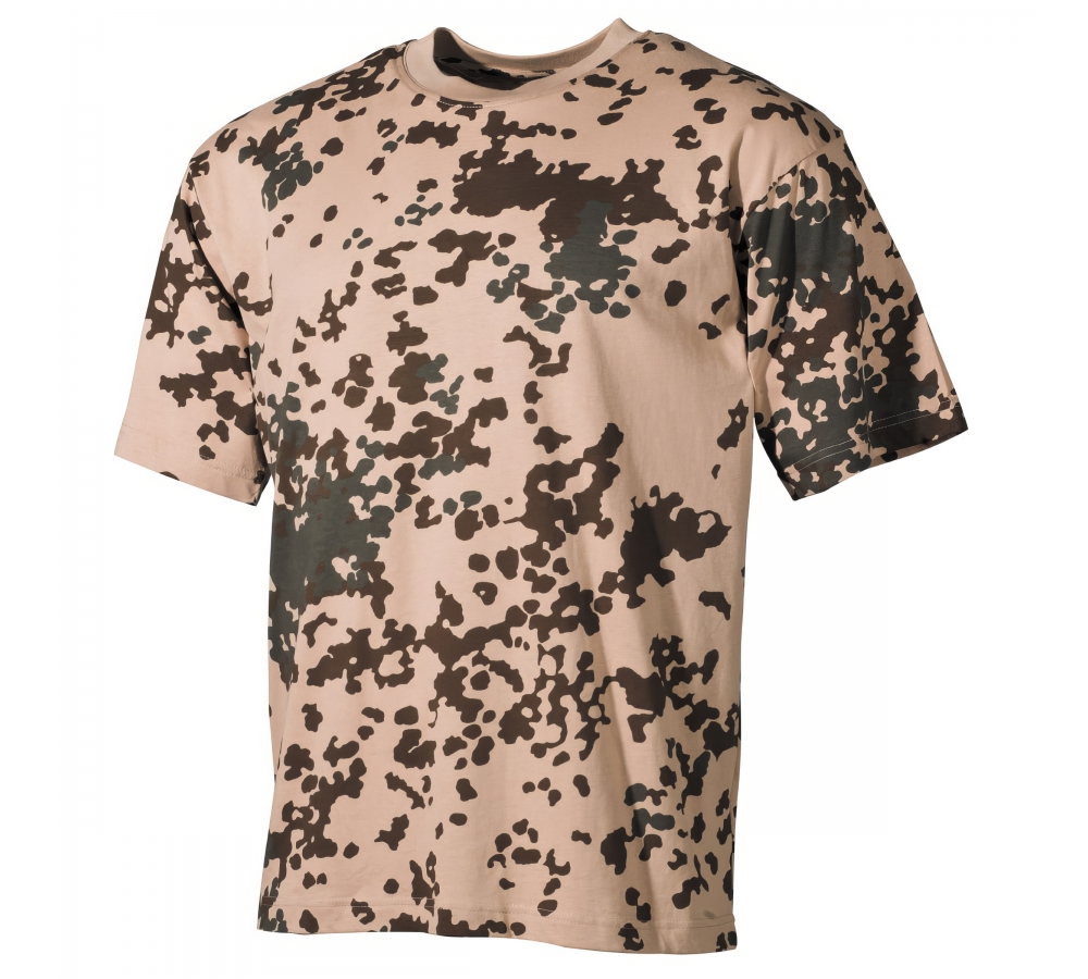 US T-Shirt short-sleeved BW tropical camo 170 g/m²