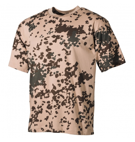 US T-Shirt short-sleeved BW tropical camo 170 g/m²