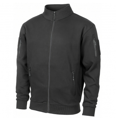 Veste de survêtement Tactical noire